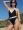 Contrast Binding Belted Swimsuit 